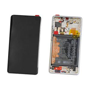DISPLAY LCD PER HUAWEI P30 PRO SILVER CON FRAME 02353SBC 02355MUR