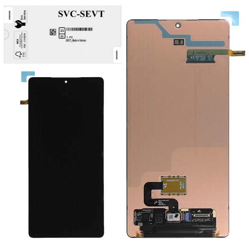 Samsung SERVICE PACK Display LCD ORIGINALE NO FRAME Per Galaxy S25 ULTRA 5G 2024 S938
