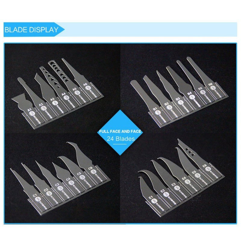 SUNSHINE SS-101A Set 27 Lame Upgrade IC Tool per Rimozione Chip