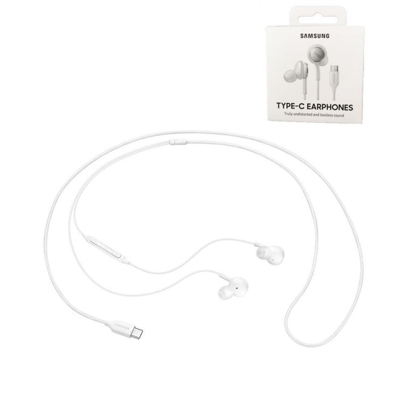 Samsung Auricolare USB-C AKG Cuffie EO-IC100B in Blister | Bianco