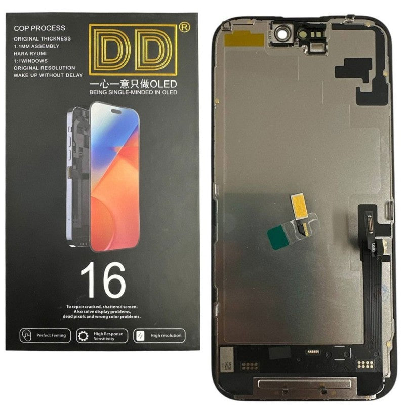 Display LCD Per Apple iPhone 16 DD SOFT OLED COP 90Hz | IC INTERCAMBIABILE