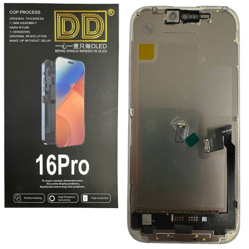 Display LCD Apple iPhone 16 Pro DD HARD OLED COF 90Hz | IC INTERCAMBIABILE