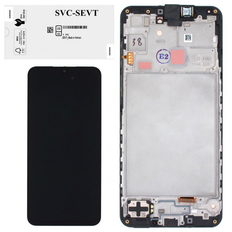 Samsung SERVICE PACK Display LCD ORIGINALE + Frame Per Galaxy A16 5G A166