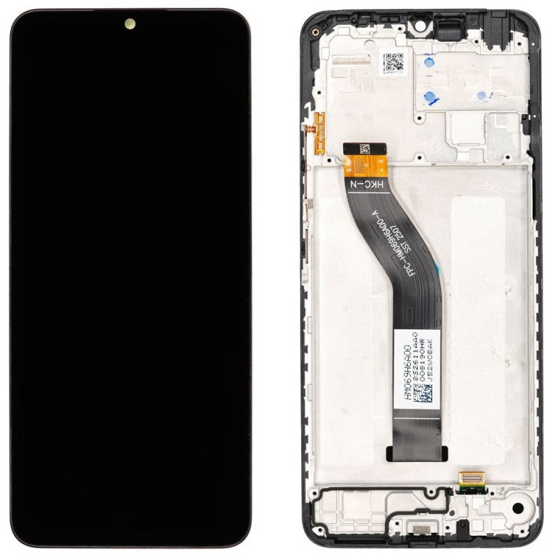 Xiaomi SERVICE PACK Display LCD ORIGINALE + Frame Per Redmi 14C 4G 2024 Nero