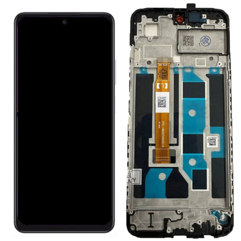 Display LCD PARI ORIGINALE + Frame Per Oppo A40 / A3 4G / A40m / A60 Latam