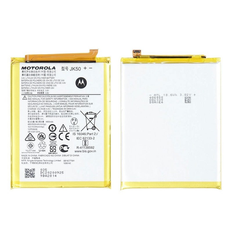 Motorola Service Pack Batteria Originale JK50 per Moto G50 4G / Defy (2021) / G30 / E7 Power / G10