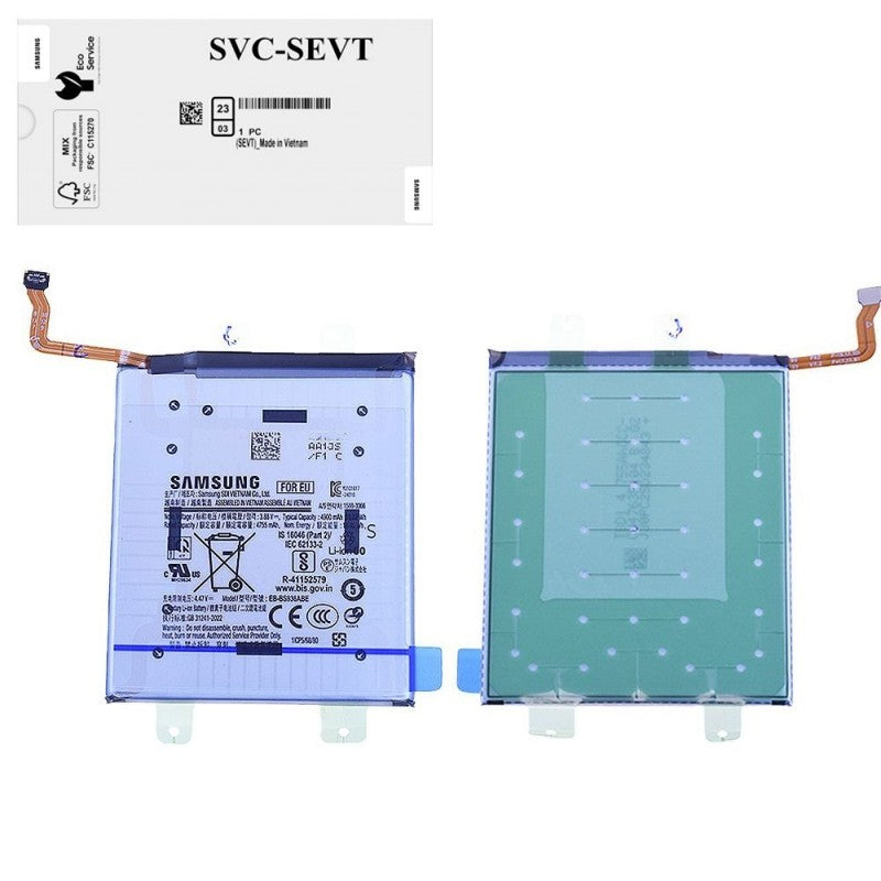 Samsung Service Pack Batteria EB-BS936ABY Originale per Galaxy S25+ Plus S936