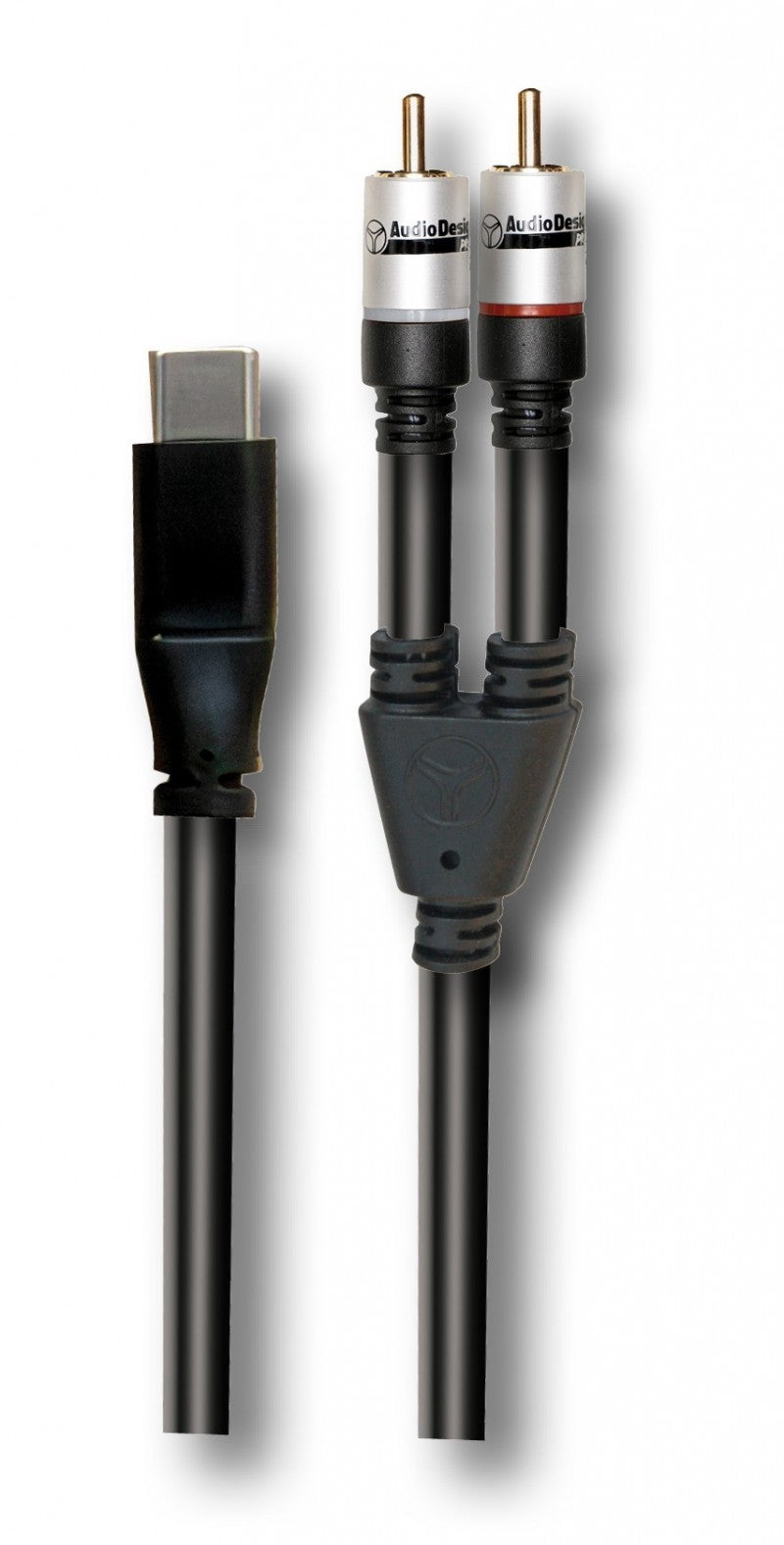 AUDIODESIGN PRO Cavo Adattatore X-PRO da USB-C a 2 RCA M da 1.5 mt