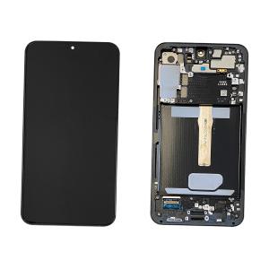 DISPLAY LCD PER SAMSUNG S906B S22 PLUS GRAPHITE CON FRAME GH82-27500E