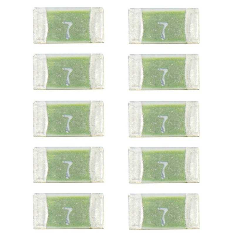 Fusibile 1206 7A 32V DC MLCC SMD/SMT per Scheda Madre iPhone 10 pz