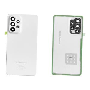 BACK COVER PER SAMSUNG A536B A53 5G BIANCO GH82-28017B - SERVICE PACK