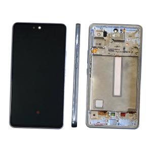 DISPLAY LCD PER SAMSUNG A536B A53 BLU CON FRAME GH82-28024C GH82-28025C