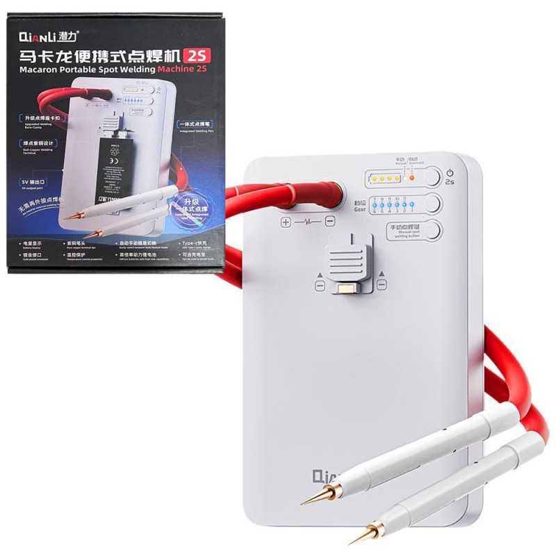 QIANLI Macaron 2S Mini Saldatrice Portatile a Punti per Batterie Swap iPhone
