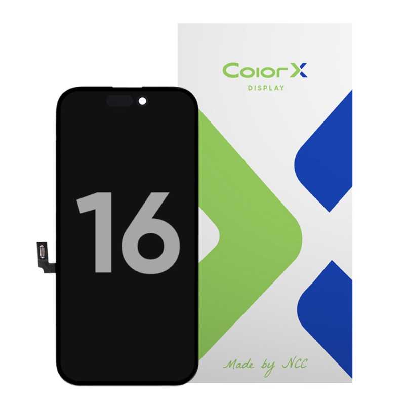 Display LCD COLORX By NCC COG INCELL HD+ Per Apple iPhone 16 | IC INTERCAMBIABILE