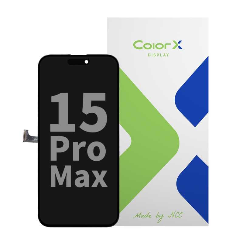 Display LCD COLORX By NCC COG INCELL HD+ 120Hz Per Apple iPhone 15 Pro Max | IC INTERCAMBIABILE