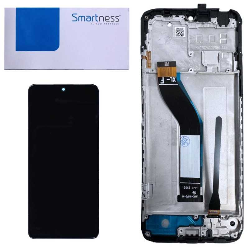 Display LCD PARI ORIGINALE + Frame Per Xiaomi Poco M7 5G