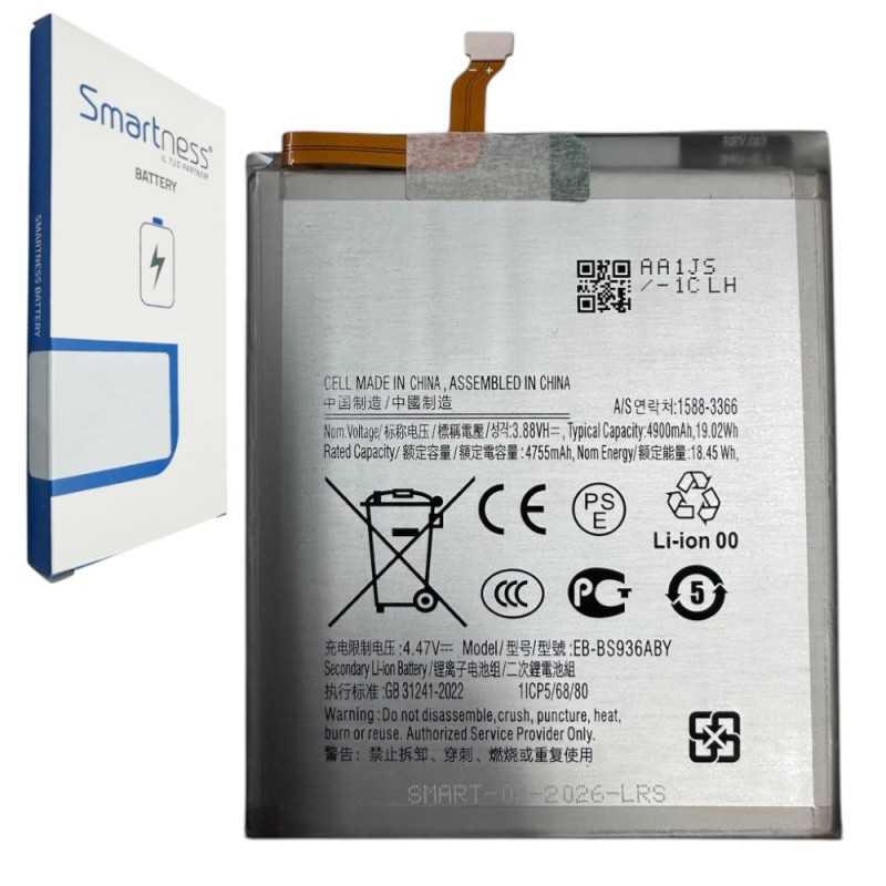 Batteria Compatibile per Samsung Galaxy S25+ Plus S936B / S25 FE S731 | EB-BS936ABY 4900mAh