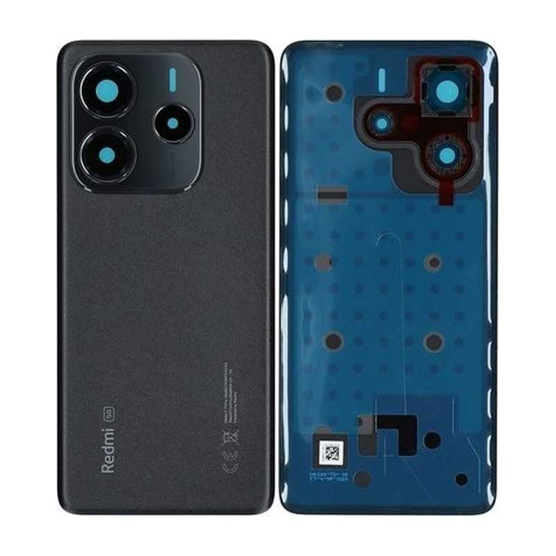 Xiaomi Back Cover Originale Service Pack Per Xiaomi Redmi Note 14 5G 24094RAD4G | Black Nero