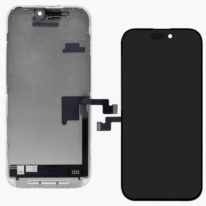 Display LCD NCC SOFT OLED 120HZ COP Per Apple iPhone 16 PRO | IC INTERCAMBIABILE