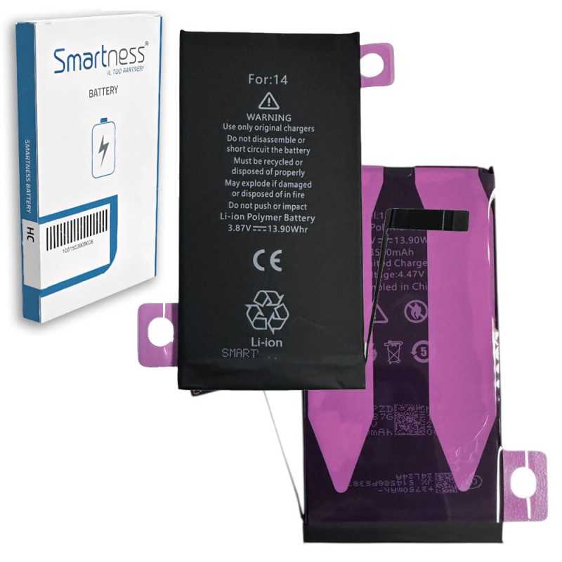Batteria Compatibile Apple iPhone 14 MAGGIORATA - 3590mAh
