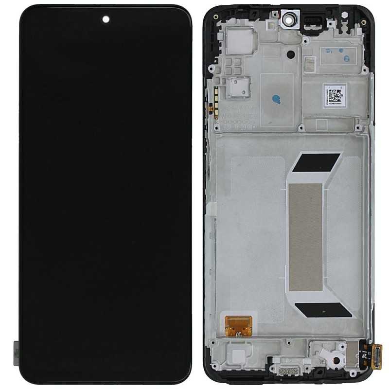 Xiaomi SERVICE PACK Display LCD ORIGINALE + Frame Per Redmi Note 12 5G / Poco X5 5G | Black