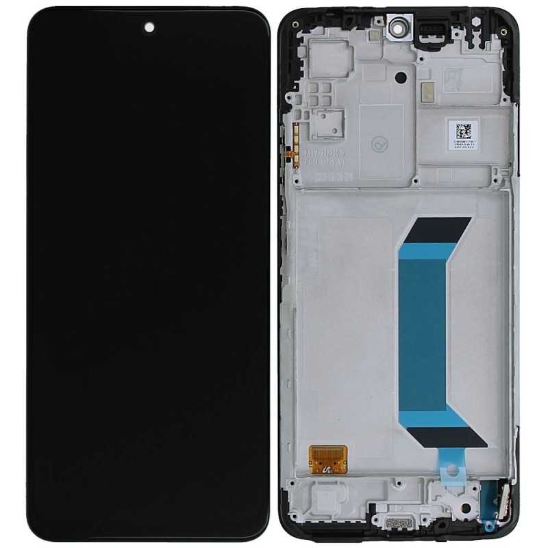 Xiaomi SERVICE PACK Display LCD ORIGINALE + Frame Per Redmi Note 12 4G 2023 | Nero