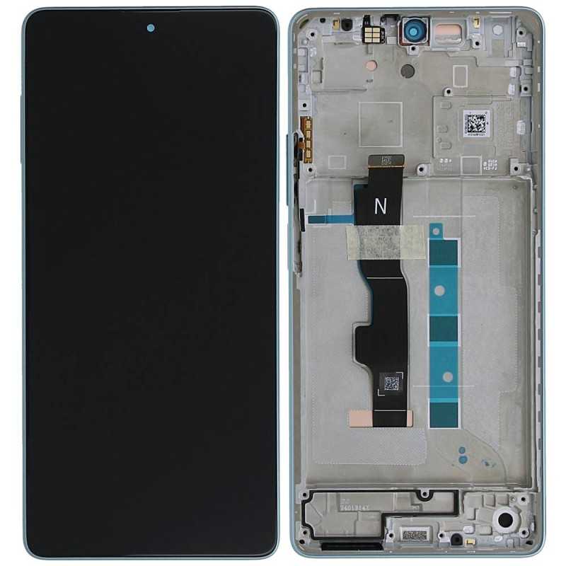 Xiaomi SERVICE PACK Display LCD ORIGINALE + Frame Per Redmi Note 13 5G Blu | 2312DRAABG, 2312DRAABI