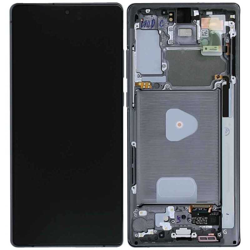 Samsung SERVICE PACK Display LCD ORIGINALE + Frame Per Galaxy Note 20 SM-N980 N981 | Mystic Grey ASSEMBLED