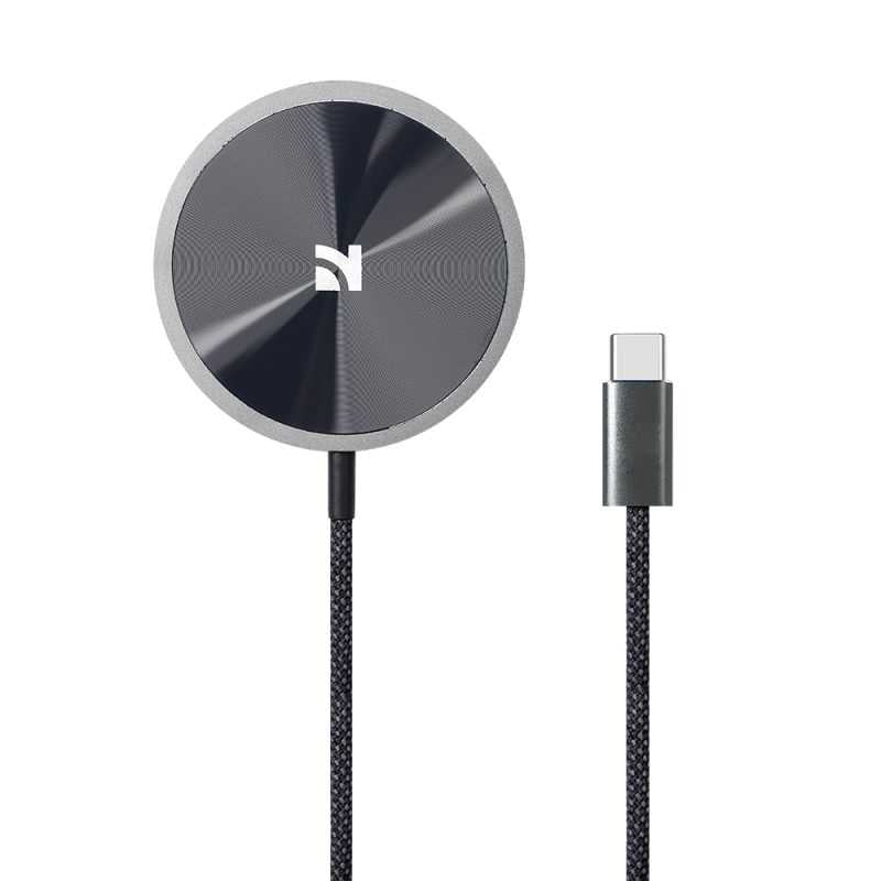 NCC Caricatore Magsafe Wireless WH121 15W USB-C | Nero