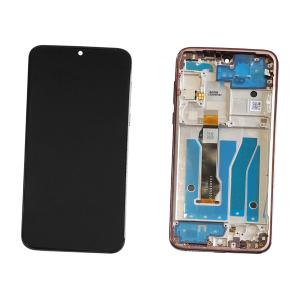 DISPLAY LCD PER MOTOROLA XT2019 MOTO G8 PLUS ROSSO CON FRAME 5D68C15529