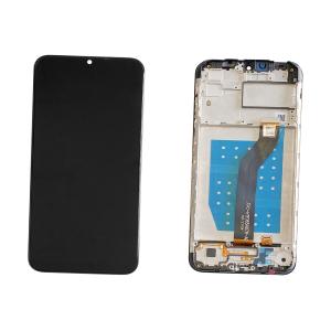 DISPLAY LCD PER MOTOROLA XT2055 MOTO G8 POWER LITE NERO CON FRAME 5D68C16532 5D68C18031