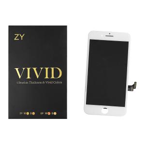 DISPLAY LCD PER IPHONE 8 PLUS BIANCO (ZY VIVID)