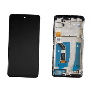 DISPLAY LCD PER MOTOROLA XT2133 MOTO G60S NERO CON FRAME 5D68C19075