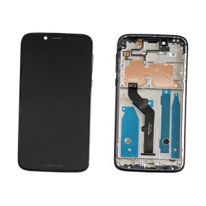 DISPLAY LCD PER MOTOROLA XT1952 MOTO G7 PLAY NERO CON FRAME 5D68C13298 5D68C13298PW
