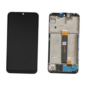 DISPLAY LCD PER MOTOROLA XT2025 MOTO E6 PLUS NERO CON FRAME 5D68C14961