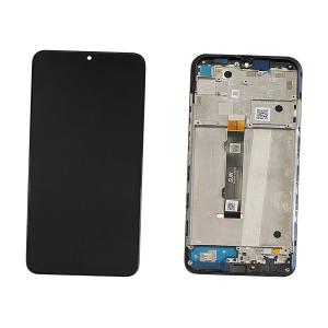 DISPLAY LCD PER MOTOROLA XT2137 MOTO G50 NERO CON FRAME 5D68C18403 5D68C18559