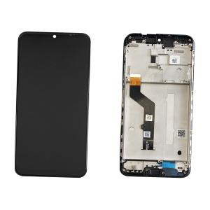 DISPLAY LCD PER MOTOROLA XT2083 MOTO G9 PLAY NERO CON FRAME 5D68C17397