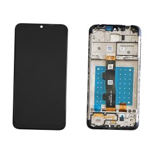 DISPLAY LCD PER MOTOROLA XT2052 MOTO E7 NERO CON FRAME 5D68C17784