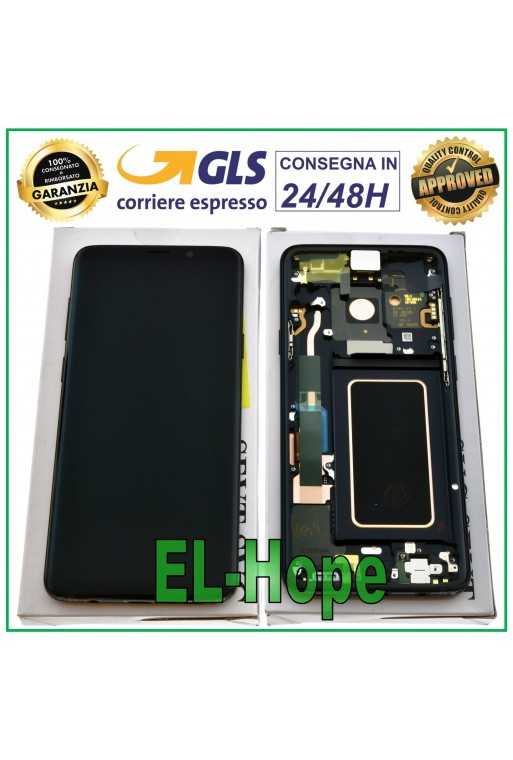 DISPLAY ORIGINALE RENEWED SAMSUNG GALAXY S9+ SM-G965F PLUS NERO GH97-21691A