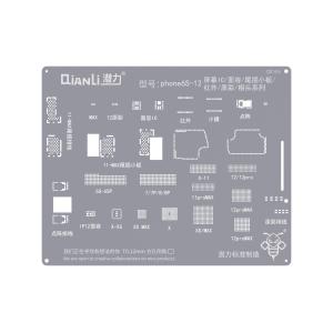 STENCIL PER REBALLING IC CHIP QIANLI QS148 PER IPHONE 6S - 13
