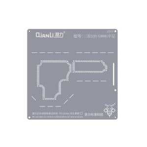 STENCIL PER REBALLING IC CHIP QIANLI QS122 PER SAMSUNG G988U S20 ULTRA