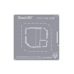 STENCIL PER REBALLING IC CHIP QIANLI QS132 PER OPPO FIND X2