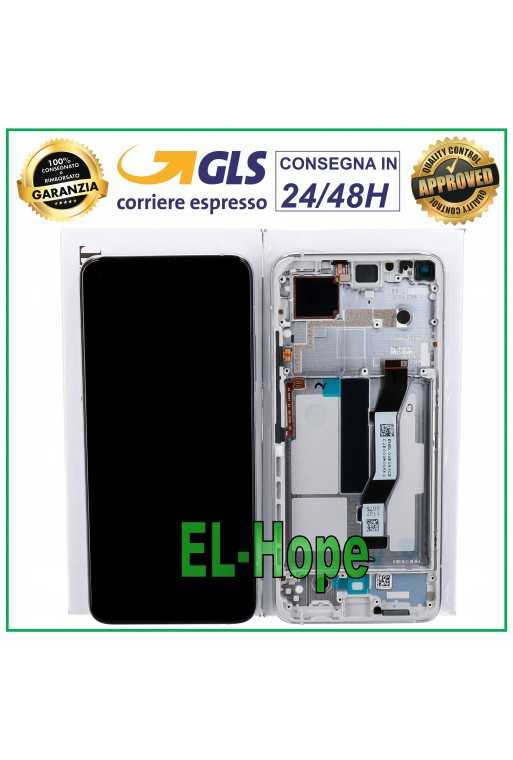 DISPLAY LCD ORIGINALE FRAME XIAOMI Mi 10T /10T Pro REDMI K30S TOUCH VETRO SILVER