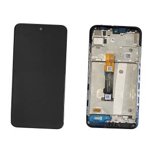 DISPLAY LCD PER MOTOROLA XT2169 MOTO G71 5G NERO CON FRAME 5D68C19911