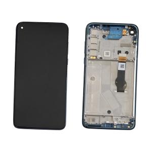 DISPLAY LCD PER MOTOROLA XT2041 MOTO G8 POWER BLU CON FRAME 5D68C16143