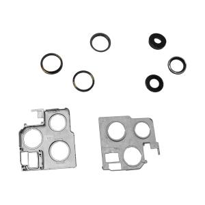 VETRO CAM POSTERIORE PER IPHONE 13 PRO MAX (KIT COMPLETO) VERDE