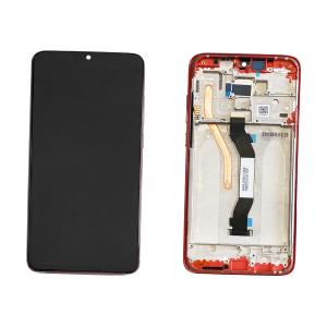 DISPLAY LCD PER XIAOMI REDMI NOTE 8 PRO ARANCIONE CON FRAME 56000E00G700