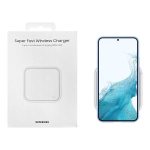 CARICABATTERIA WIRELESS SAMSUNG EP-P2400TWEGEU 15W BIANCO CON CAVO &amp; PRESA - BLISTER
