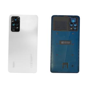 BACK COVER PER XIAOMI REDMI NOTE 11 PRO BIANCO CON VETRO CAM 5600040K6T00