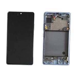 DISPLAY LCD PER SAMSUNG A716B A71 5G BLU CON FRAME GH82-22804C